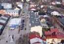 Hrubieszów dronem – ul. Rynek i Plac Staszica