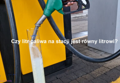 Czy litr paliwa na dystrybutorze jest równy litrowi?